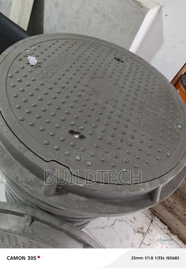 Resintuff 600mm 12.5 Ton B125 Manhole Cover