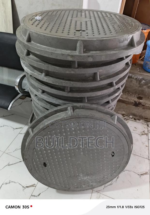 Resintuff 600mm 12.5 Ton B125 Manhole Cover - thumbnail 2