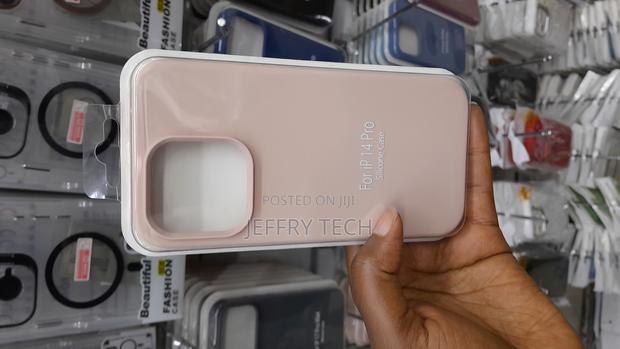 Spares Liquid Silicone Case for iPhone 14 Pro With Micrifiber Lining - main view