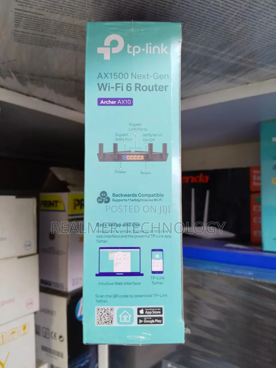 Tp-Link Archer Ax10 Ax1500 Wi-Fi 6 Router