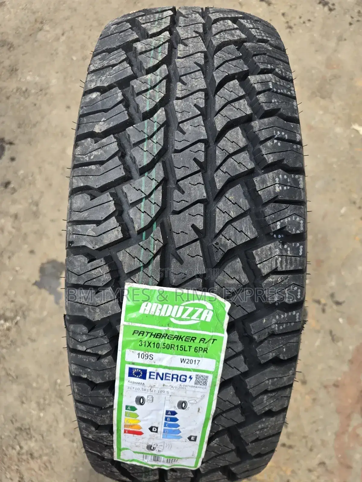31x10.50r15 Adduzza Tyres (All Terrein)