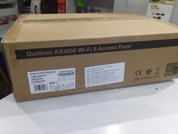 Grandstream Gwn7660elr Outdoor Long Range Ax3000 Wi-Fi 6 Access Point