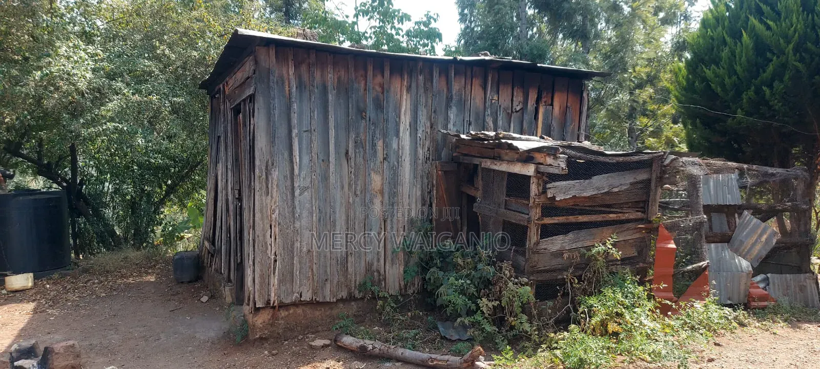 A 1.001 Acre Land With a 2 Bedroom Self Contained House on It.