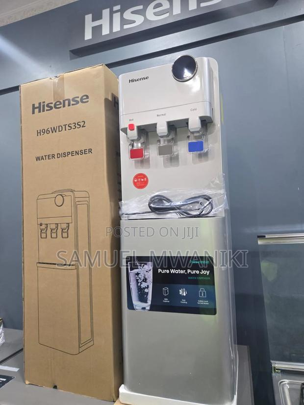 Hisense Water Dispenser Silver Hot, Normal Cold With Compressor