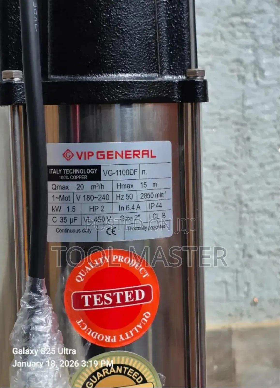 Seawage Submersible Pump 2hp / Electric Sewage Pump 2hp