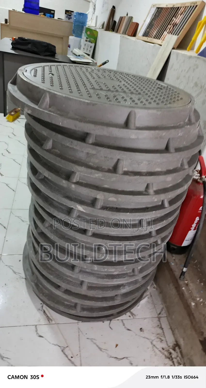 B125 12.5 Ton 600mm Sewer Cover