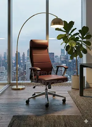 Ergonomic PVC Executive Office Chair