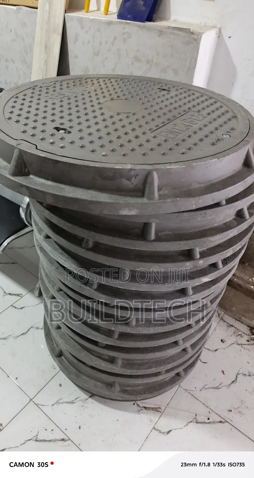 600mm 12.5 Ton Road Pavement Cover