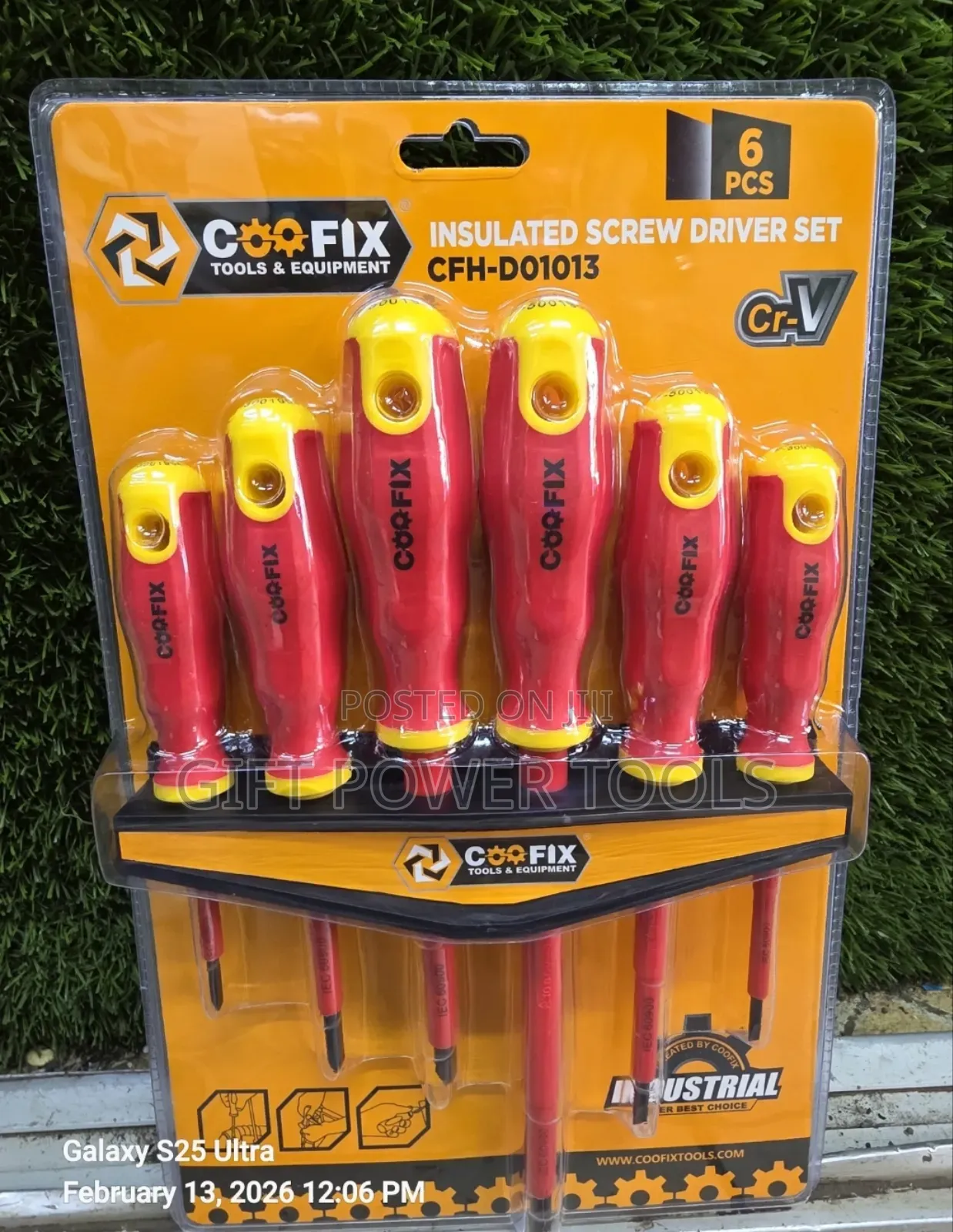 6pcs Screwdriver Set/Insulated 6pcs Screwdriver Set