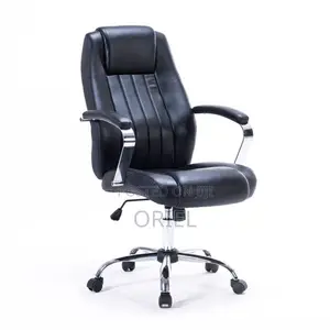 Office Chair : Star Base Office High-Back Chair With Padded Arms