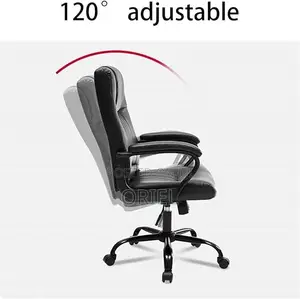 Office Chair : Star Base Office High-Back Chair With Padded Arms