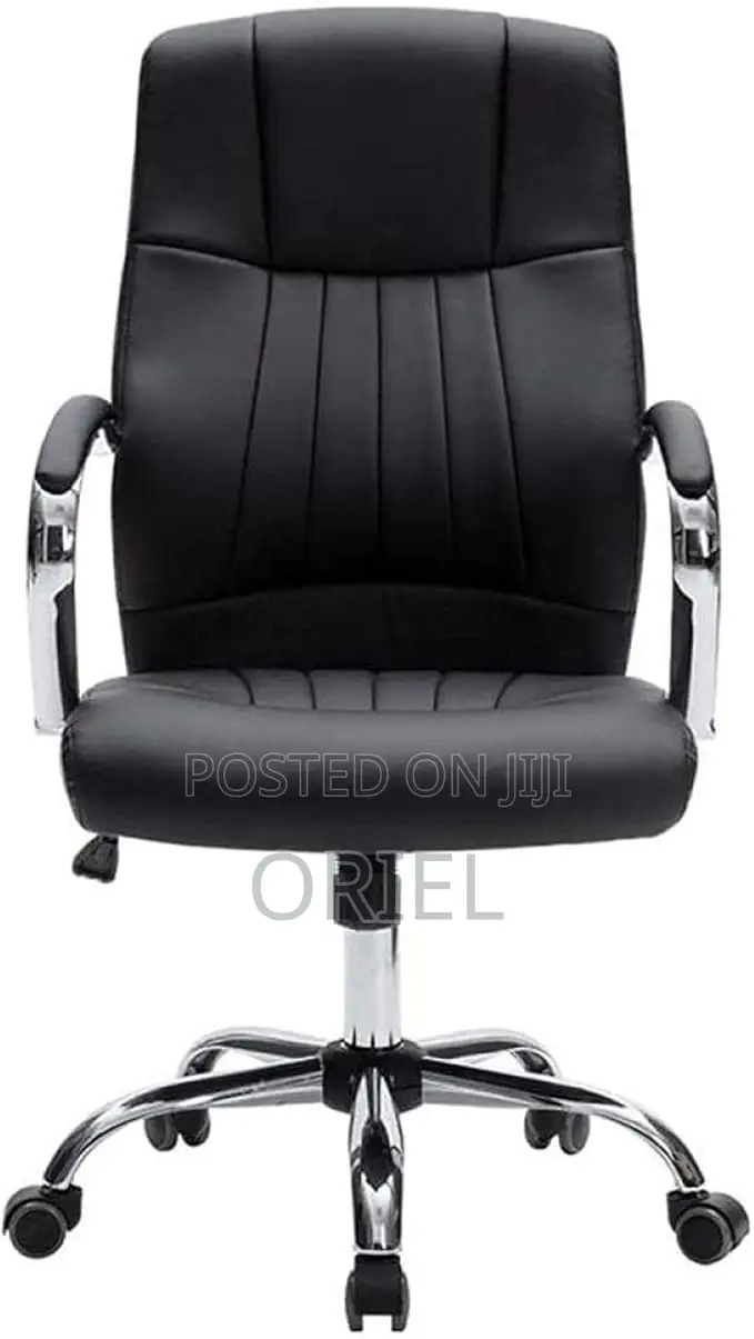 Office Chair : Star Base Office High-Back Chair With Padded Arms