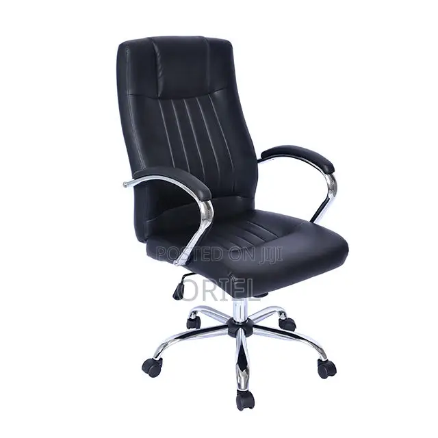 Office Chair : Star Base Office High-Back Chair With Padded Arms