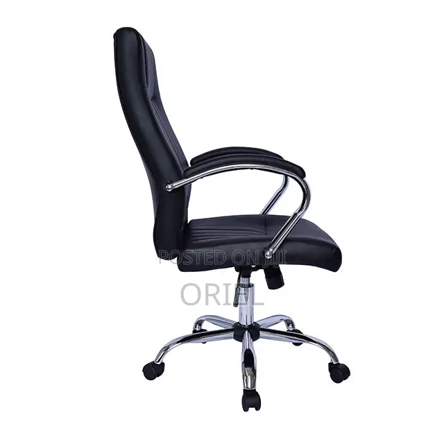 Office Chair : Star Base Office High-Back Chair With Padded Arms
