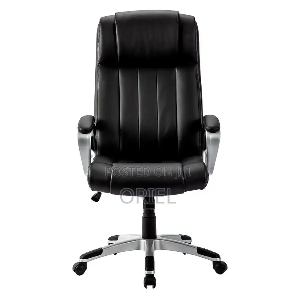 Office Chair : Star Base Office High-Back Chair With Padded Arms