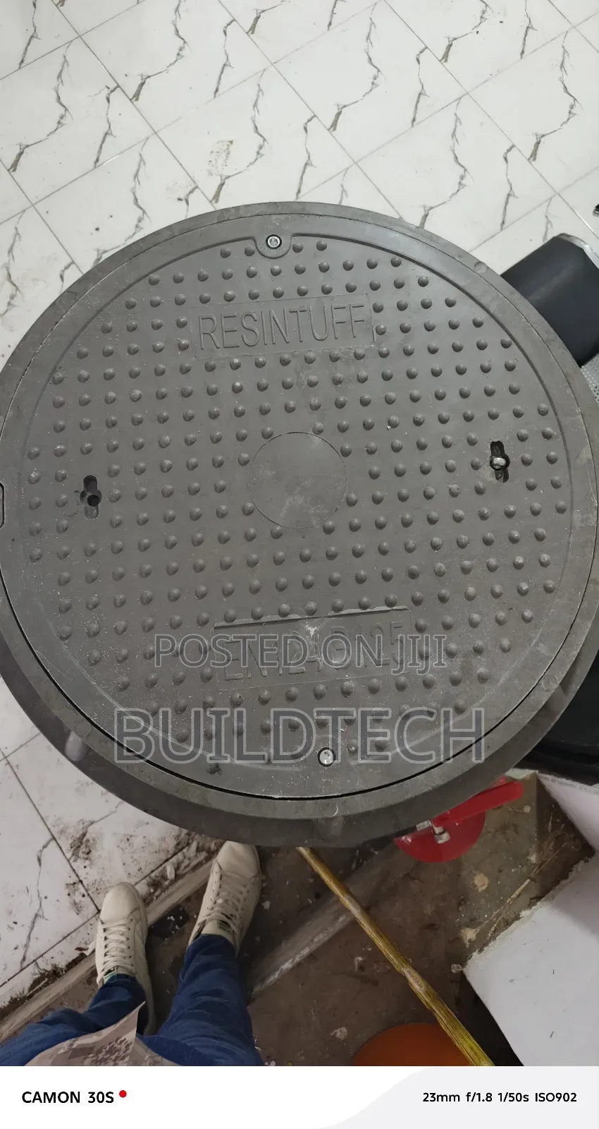 Heavy Duty 600mm 12.5 Ton Sewer Cover