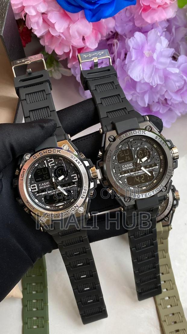 G Shock Casio Digital Watch Black Digital Analog G Shock Watch