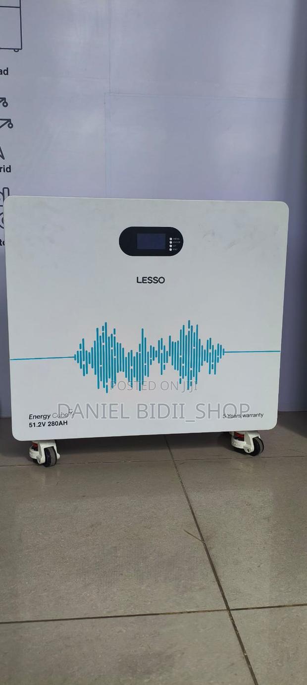 Lesso 15kwh Lithium Battery With Wheels