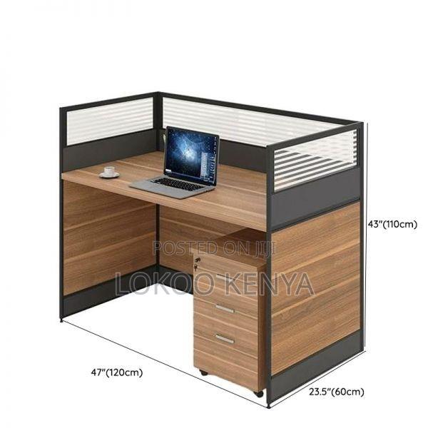 Workstation; Modular Imported 1 Person Office Workstation - thumbnail 6