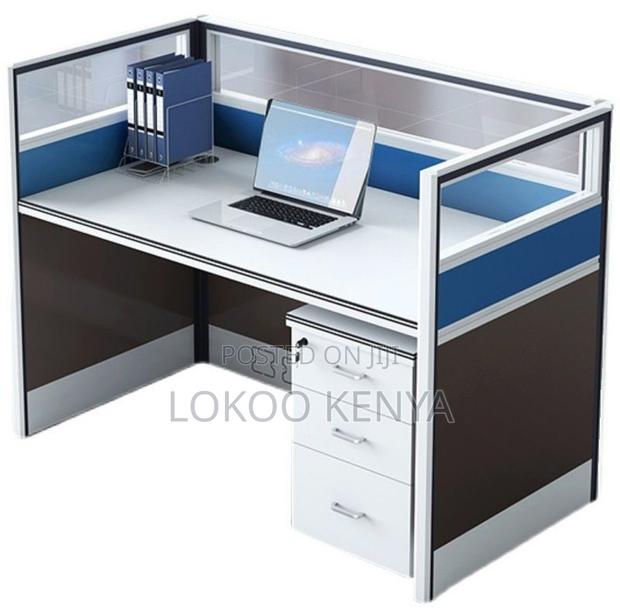 Workstation; Modular Imported 1 Person Office Workstation - thumbnail 10