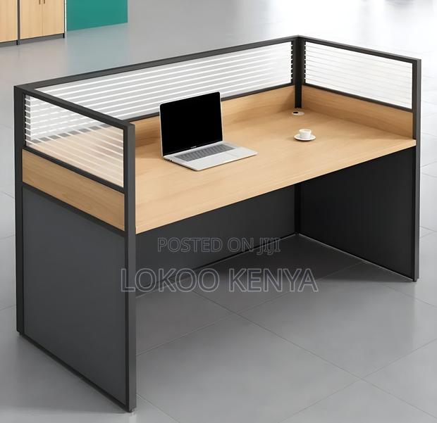Workstation; Modular Imported 1 Person Office Workstation - thumbnail 17