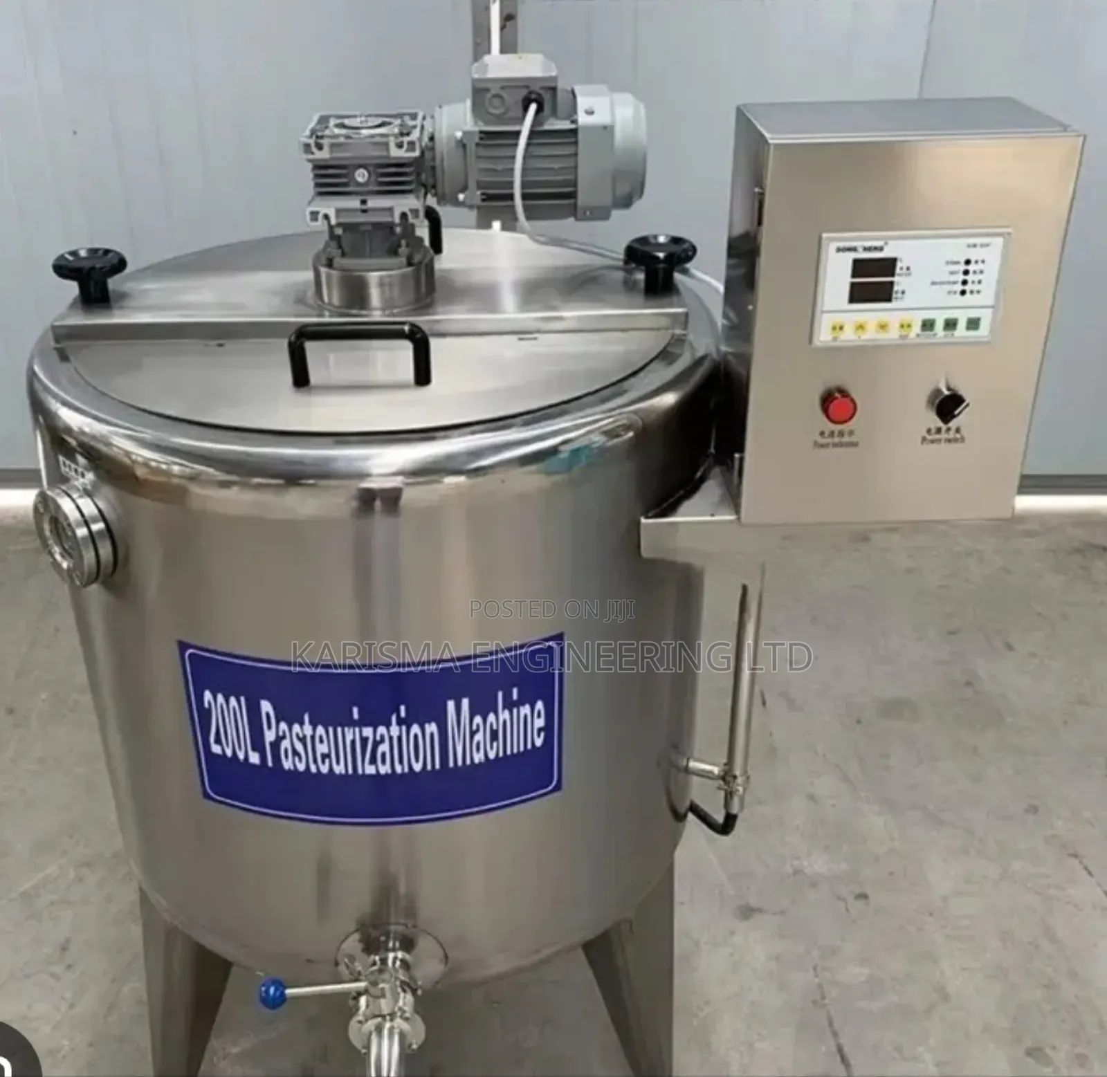High-Performance Milk Pasteurizer