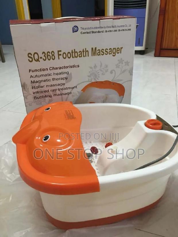 Soothing Waves Electrovision Massage Bubble Foot Spa