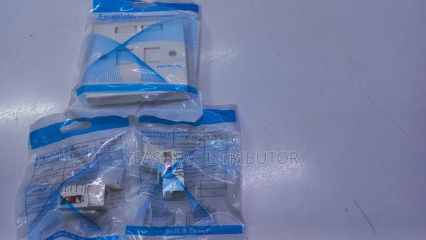 Apkr Double Faceplates Complete With Modules - thumbnail 2