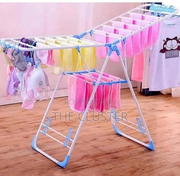*Foldable/Portable Clothes Drying and Hanging Rack* - main view