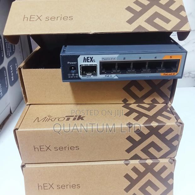 Hex Rb 760igs Mikrotik Router - main view