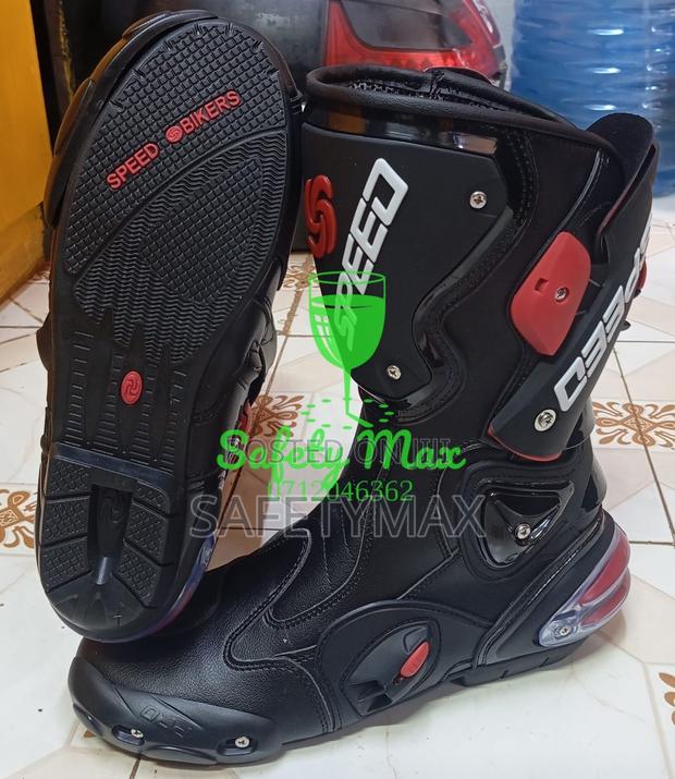 Speed Riding Boots-unisex Motorcycle Boots - thumbnail 2