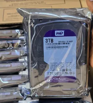 3tb Surveillance Hard Disk Drive - 5400 RPM Sata 6 Gb/S 64mb Wd30purx