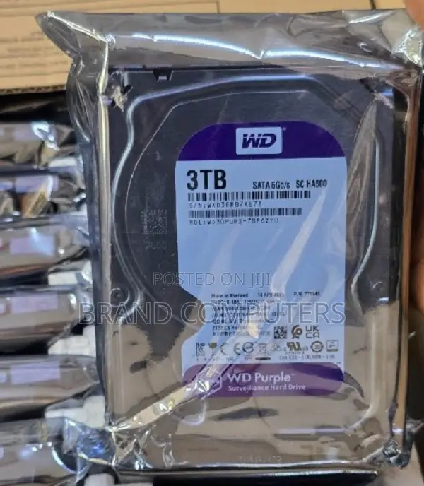 Western Digital 3tb Purple Surveillance Hard Disk