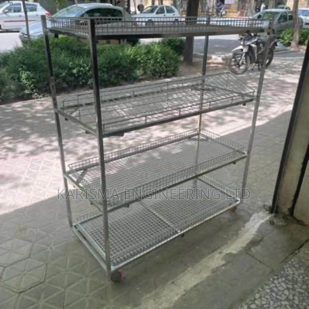 Multi-Tier Stainless Steel Cooling Rack