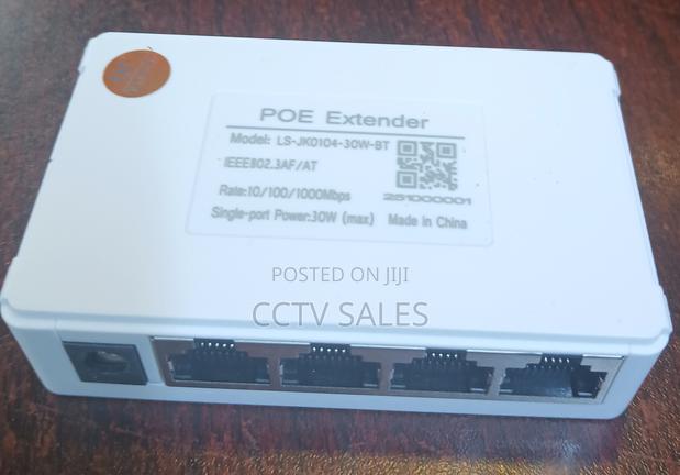 Ls-Jb0104at 1to4 Poe Extender 30w 10/100mbps