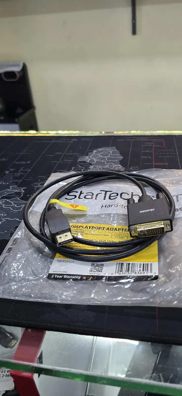 Display Port to Dvi-D Cable