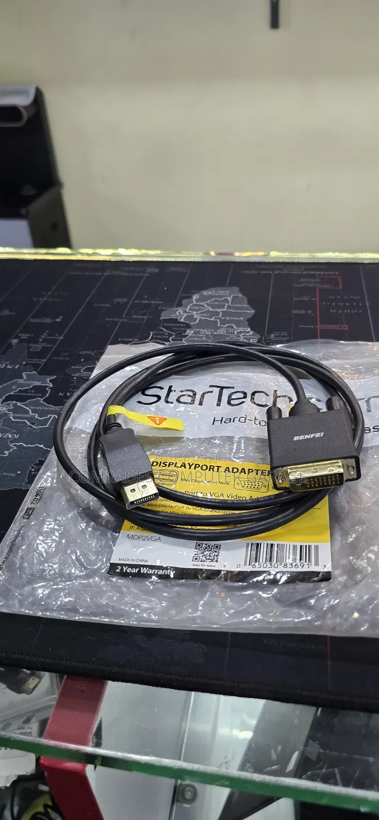 Display Port to Dvi-D Cable