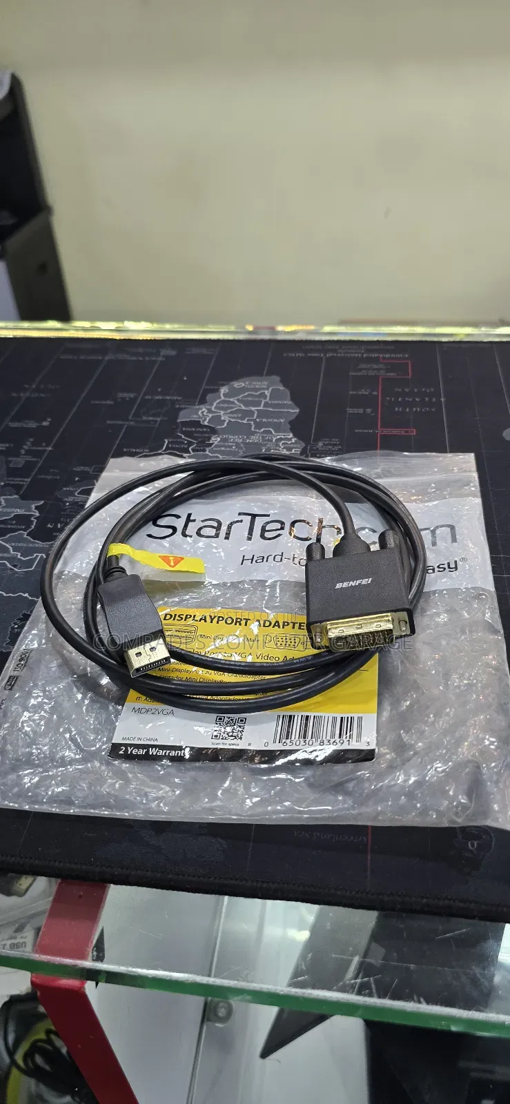 Display Port to Dvi-D Cable