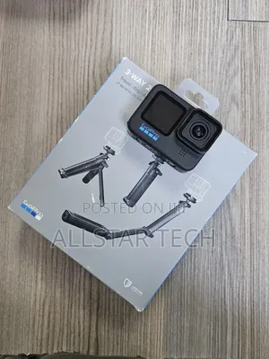 Gopro Hero10 Black With Tripod, Grip Arm.