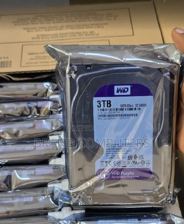 3tb Surveillance Hard Disk Drive - 5400 RPM Sata