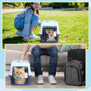 Plastic Pet Travel Carrier,Strong Secure for Small Dogs - thumbnail 2