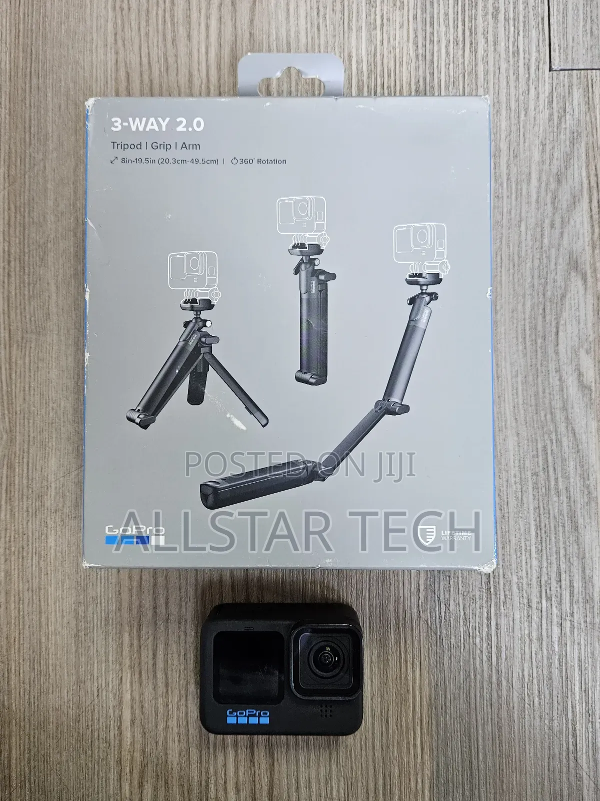 Gopro Hero10 Black With Tripod, Grip Arm.