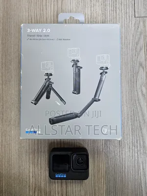 Gopro Hero10 Black With Tripod, Grip Arm.