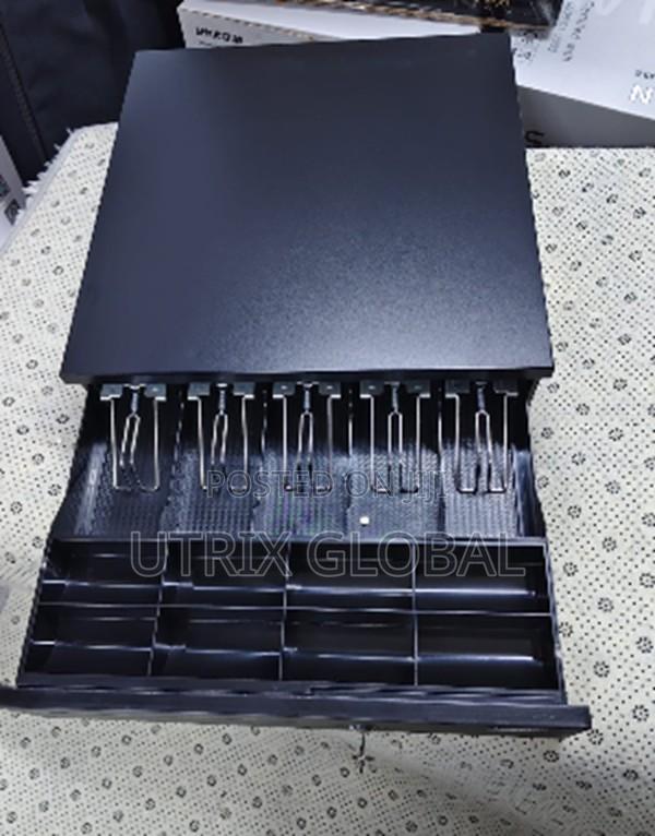 Secure 5 Tray Cash Drawer For Retail Minimart And Bar