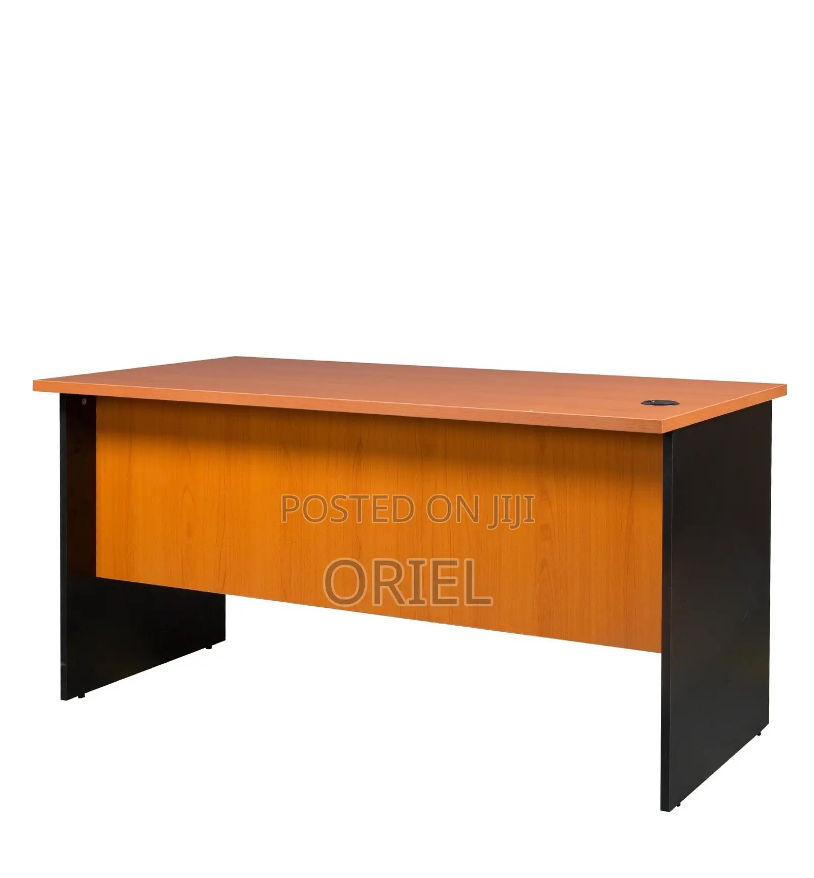 Modern Office Desk : 1.4m Cherry Ofice Desk With 3-Drawers