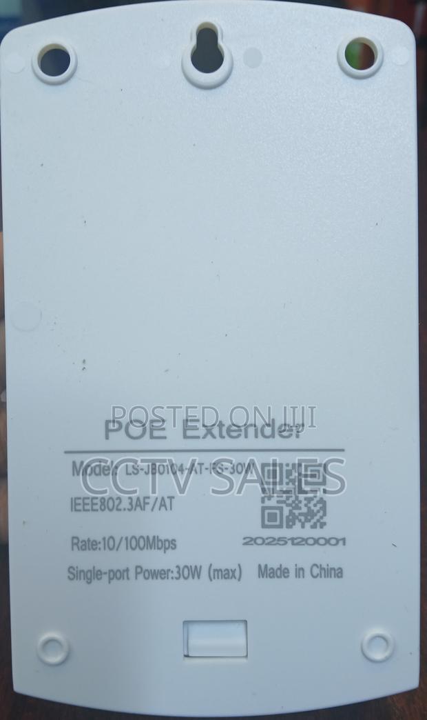 4 Port Poe Extender Outdoor/Waterproof 30w 10/100mbps