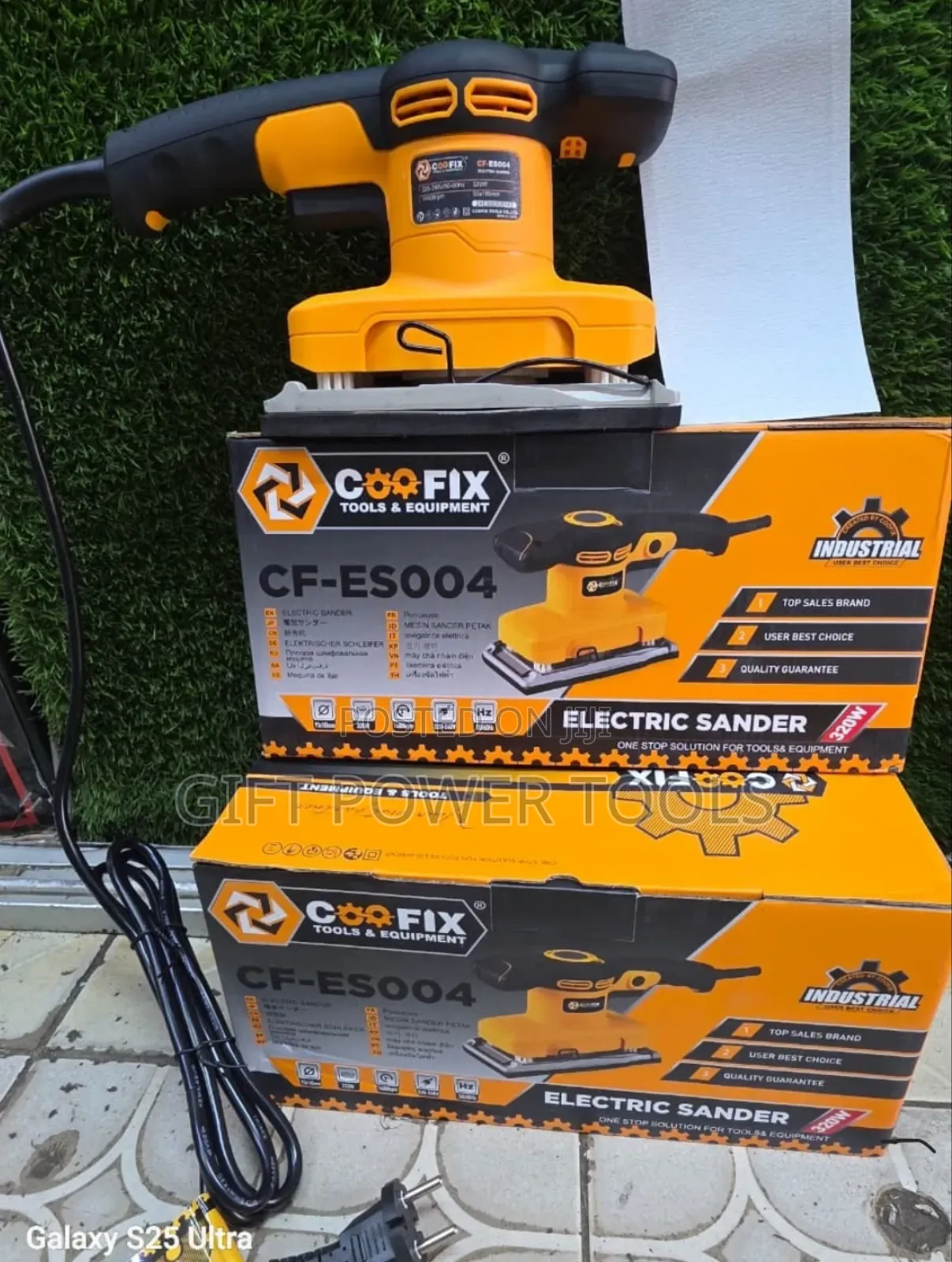 Coofix Electric Finishing Sander/Best Industrial Electric Sander