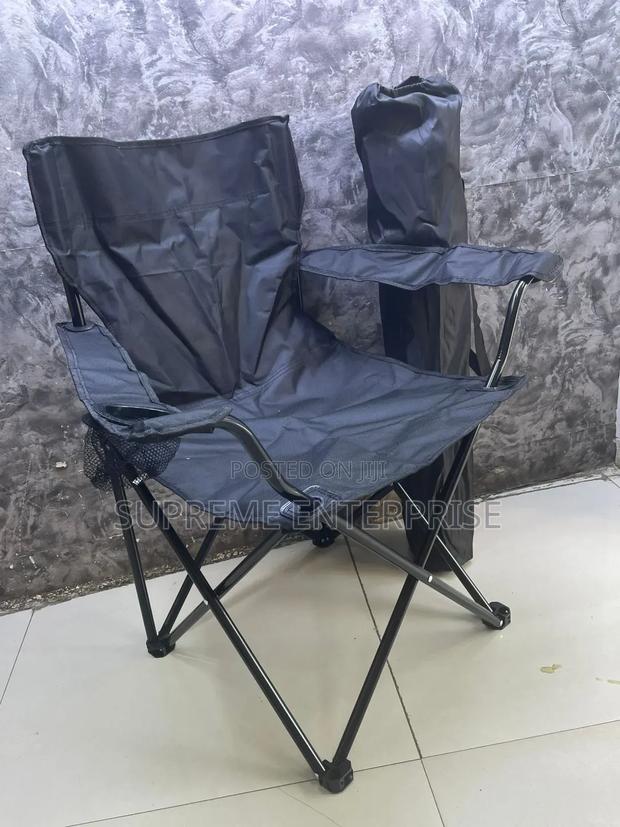 Black Camping Chair