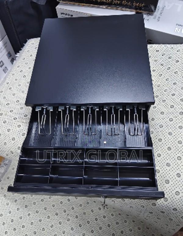 Cash Register Drawer For Pos Shop With Key Lock System