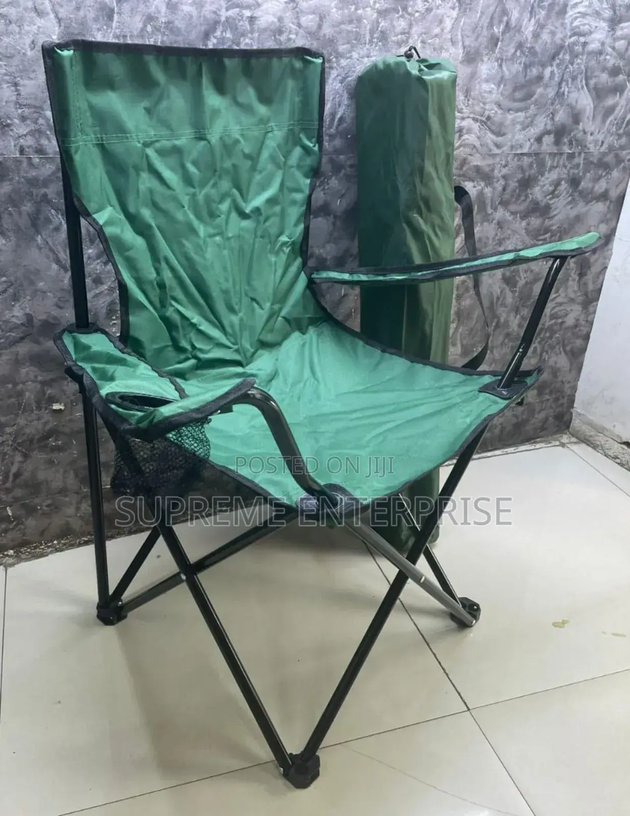 Jungle Green Camping Chair